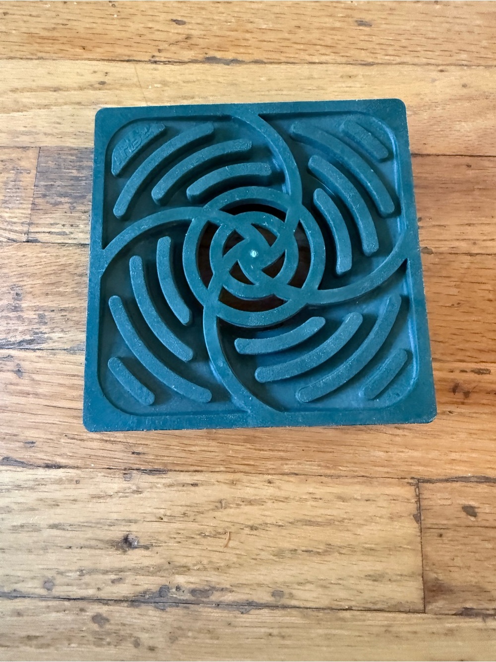 RELN 6 in. Square Green Outdoor Drainage Grate Cover